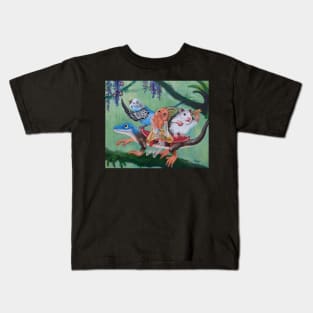 Adventure Pets in the Jungle Kids T-Shirt